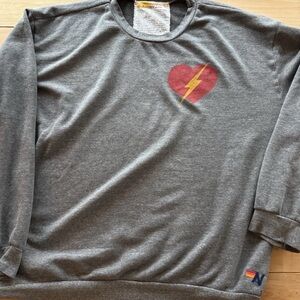 Aviator Nation Men’s Gray Sweatshirt EXCELLENT